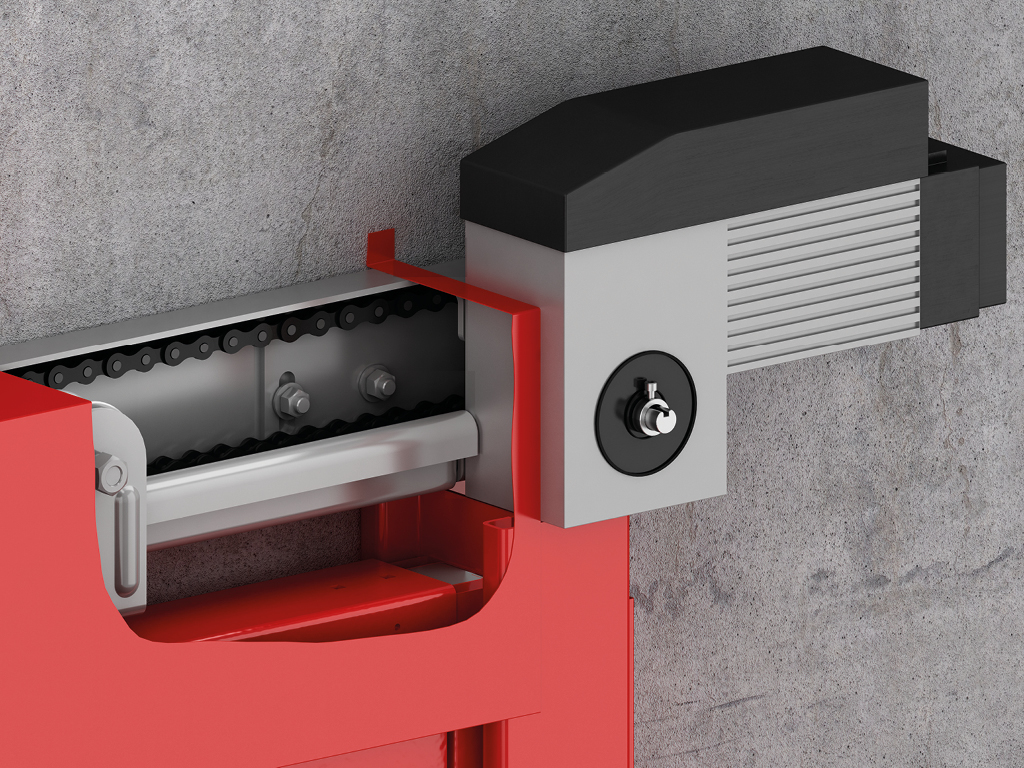 Navesli privodning o'rnatilishi eshikni ochishni yanada qulaylashtiradi va kalitkani kichikroq eshik og'rig'i bilan o'rnatishga imkon beradi.